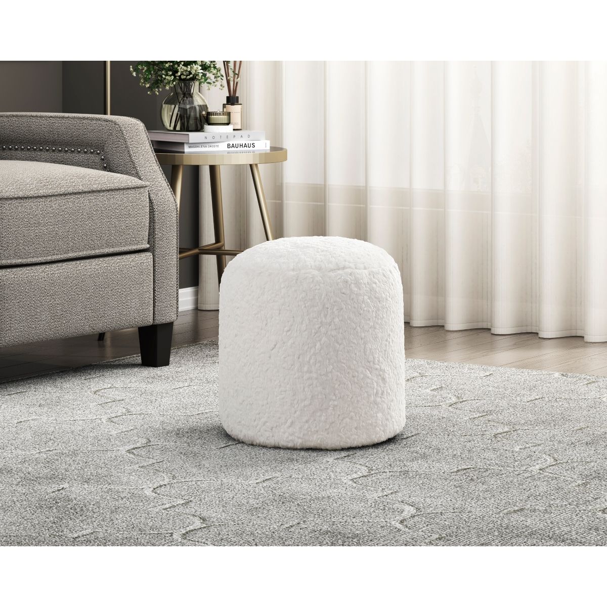 Easley - Nice Pouf - Multicolor
