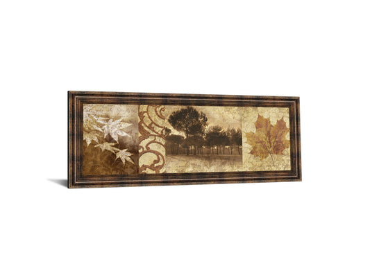 Equinox I By Keith Mallet - Framed Print Wall Art - Light Brown