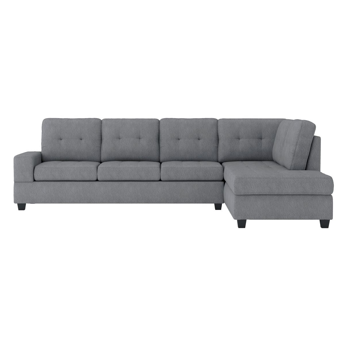Maston - 2 Piece Reversible Sectional With Drop-Down Cup Holders