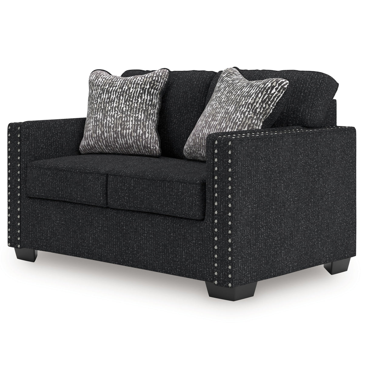 Jasmine Peaks - Loveseat - Coal
