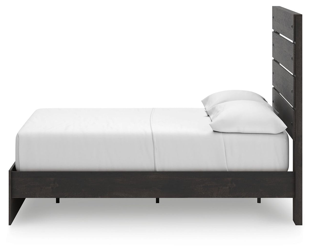 Hollivern - Panel Storage Bed