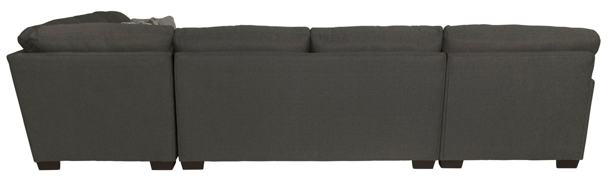 Crawford - Sectional With Cocktail Ottoman