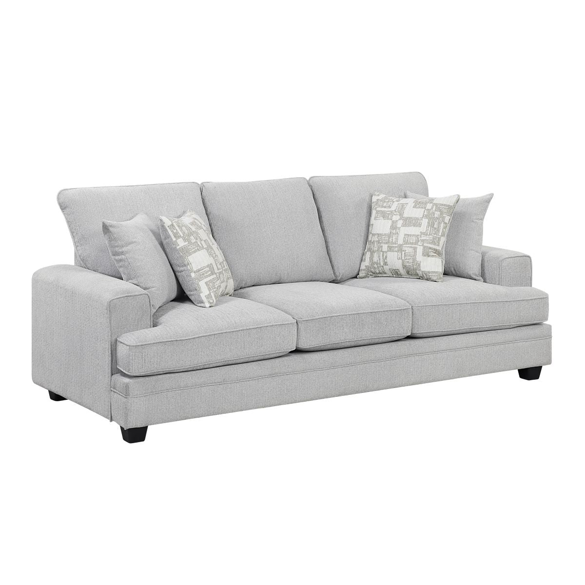 Sarah - Sofa - Pearl Silver
