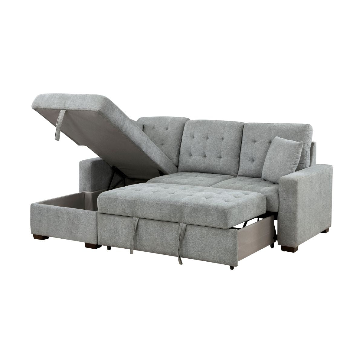 Waitsfield - Sectional With Chaise, Pull-Out Bed And Hidden Storage