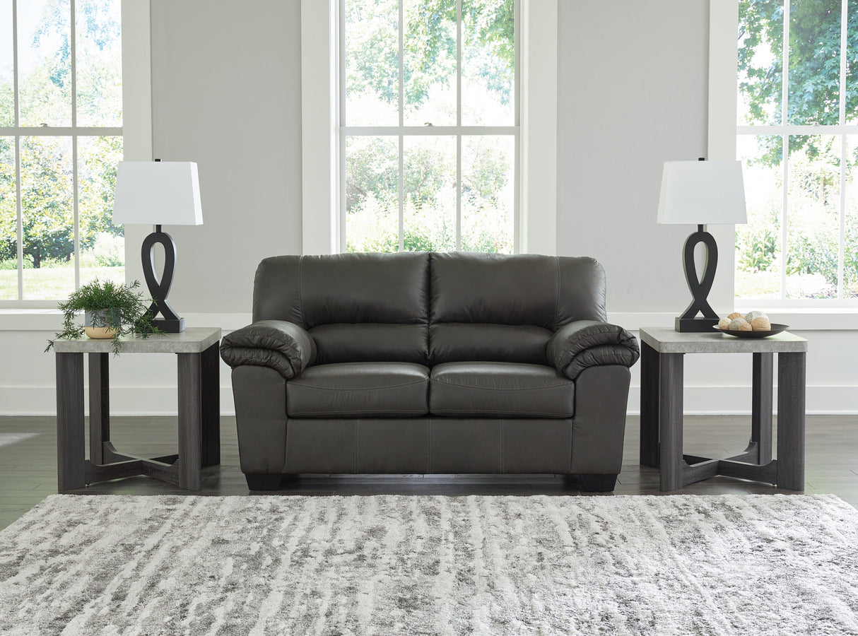 Furniture City - MS - Ashley Furniture - Bladen Living Room - Loveseat / Slate - 1202135