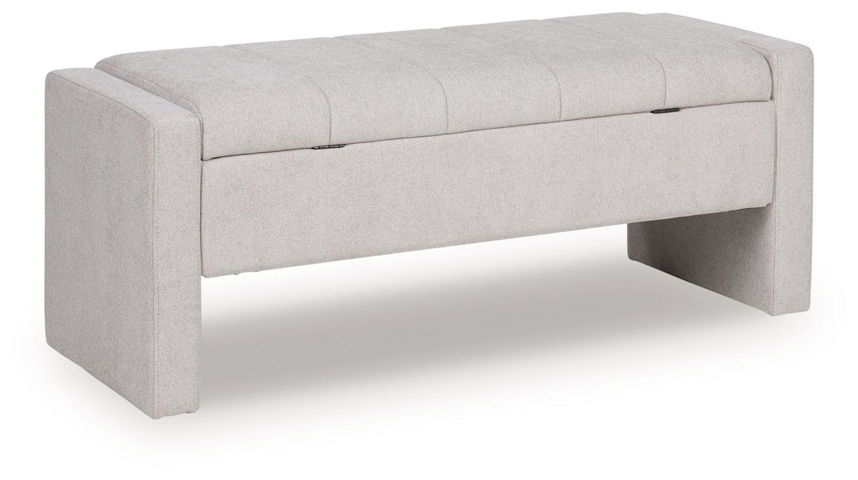 Akselman - Storage Bench - Gray