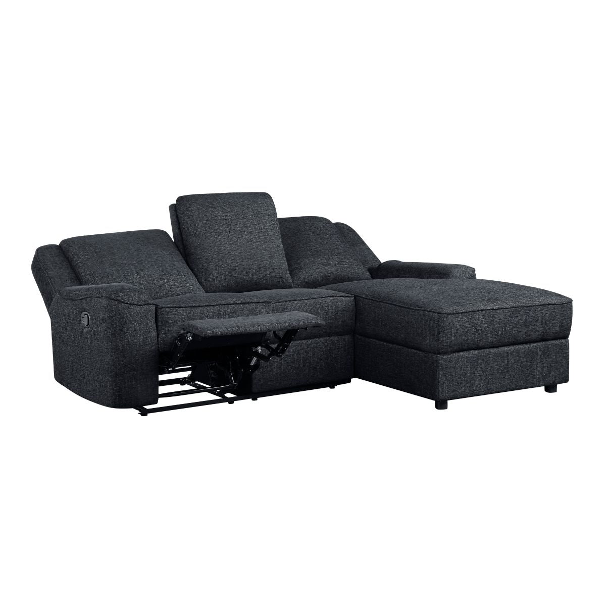 Monterey - 2 Piece Reclining Sectional With Right Chaise