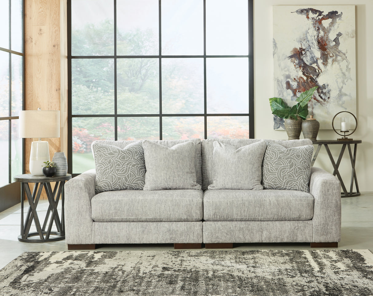 Regent Park 3-Piece Sectional Sofa and 2-Piece Sectional Loveseat