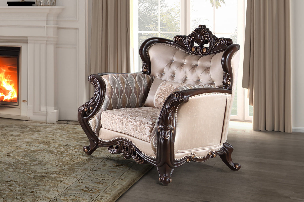 Constantine - Chair (KD) - Red / Cherry