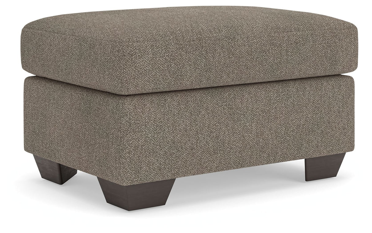 Triston-Peaks - Ottoman - Suede