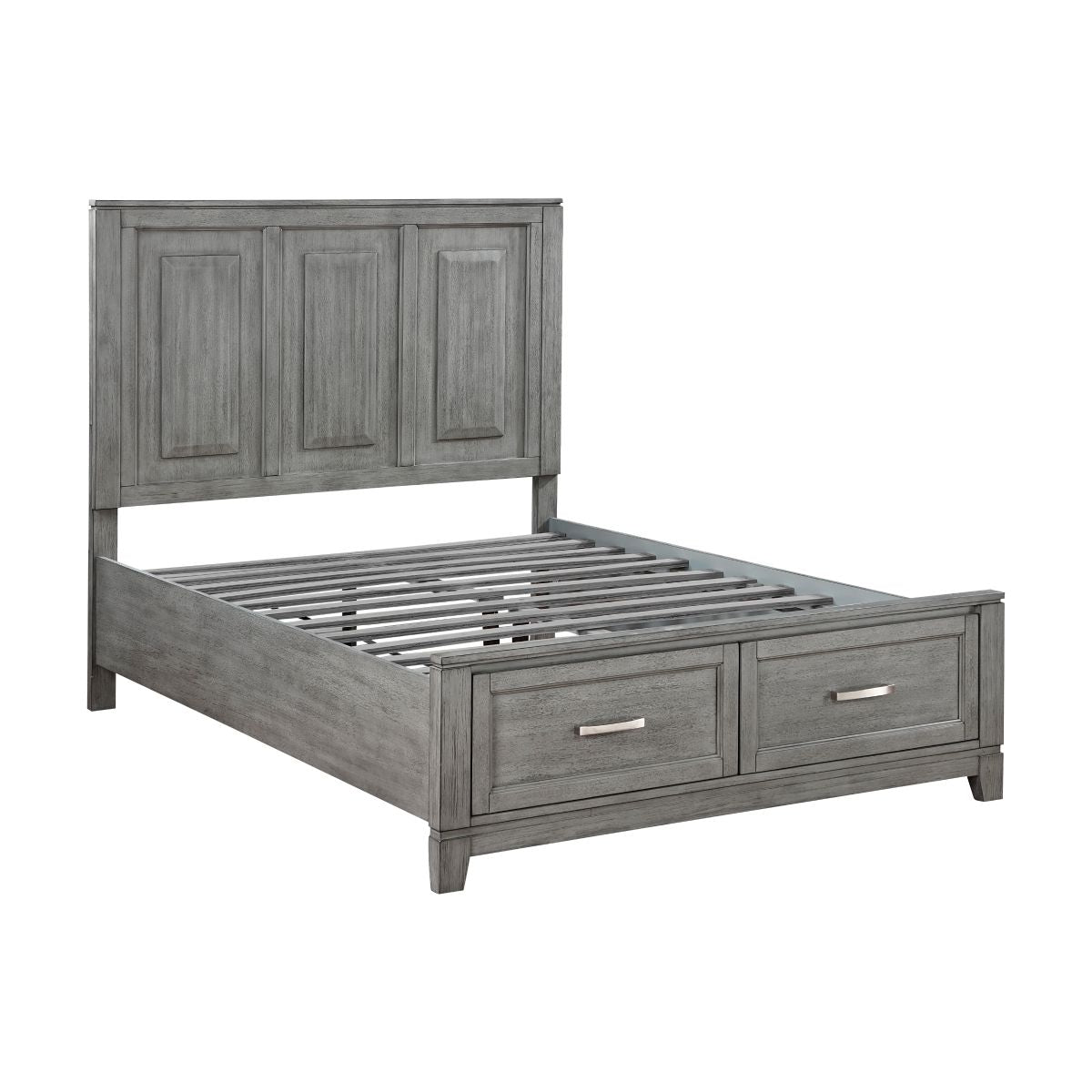 Garretson - Platform Bed With Footboard Storage