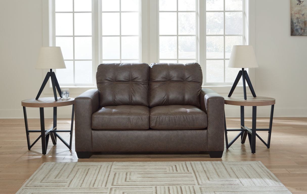 Furniture City - MS - Ashley Furniture - Barlin Mills Living Room - Loveseat / Umber - 1700335