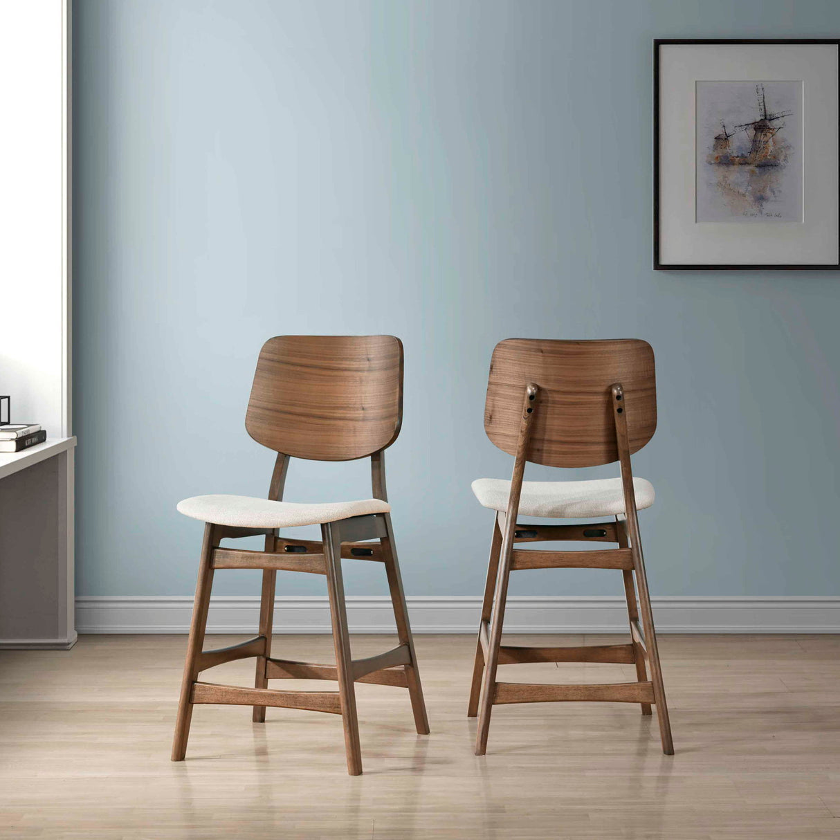Oscar - Counter Chair (Set of 2)