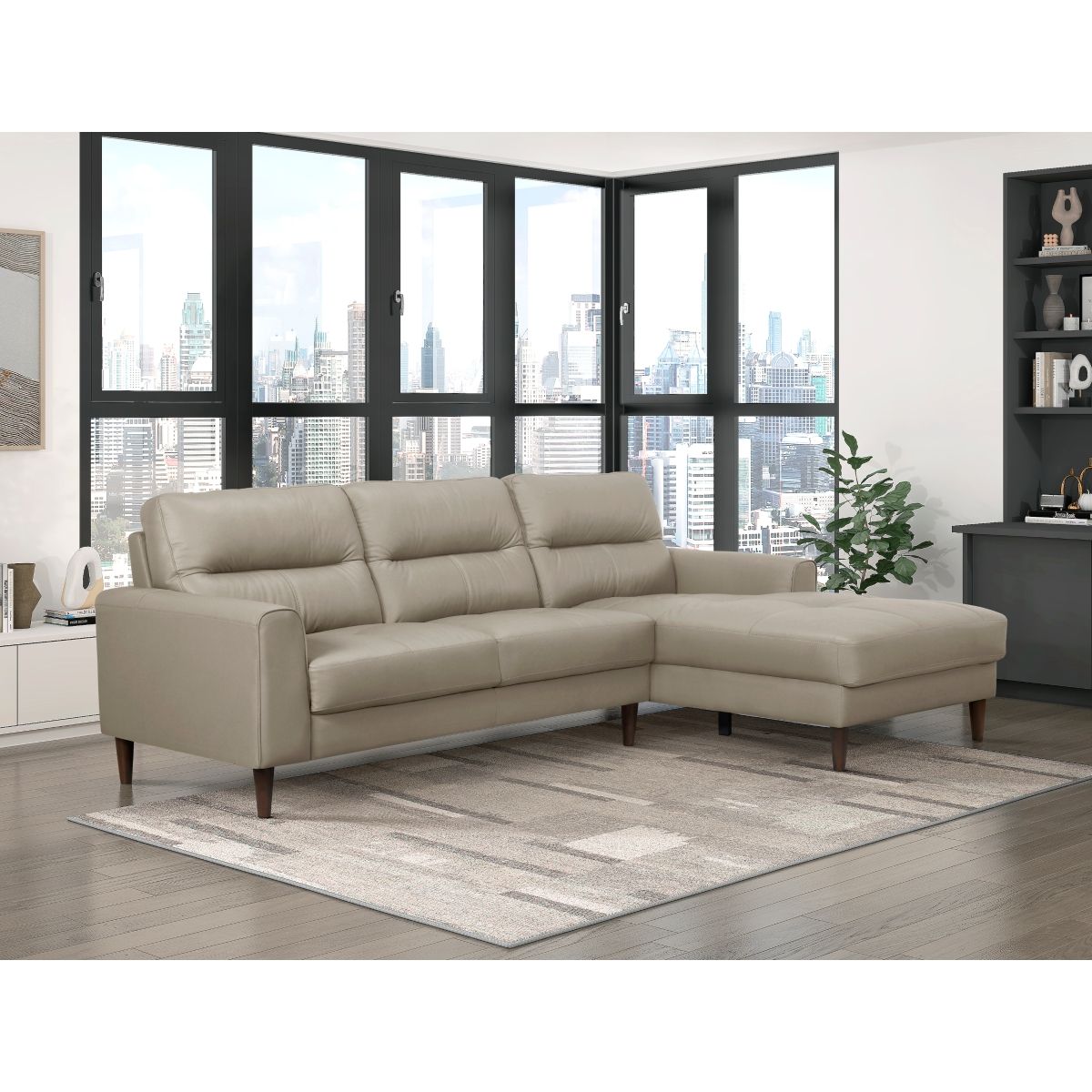 Lewes - Sectional With Right Chaise