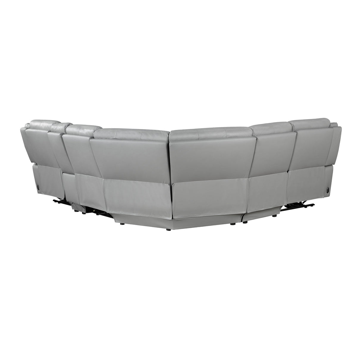 Alexandria - Leather Power Sectional