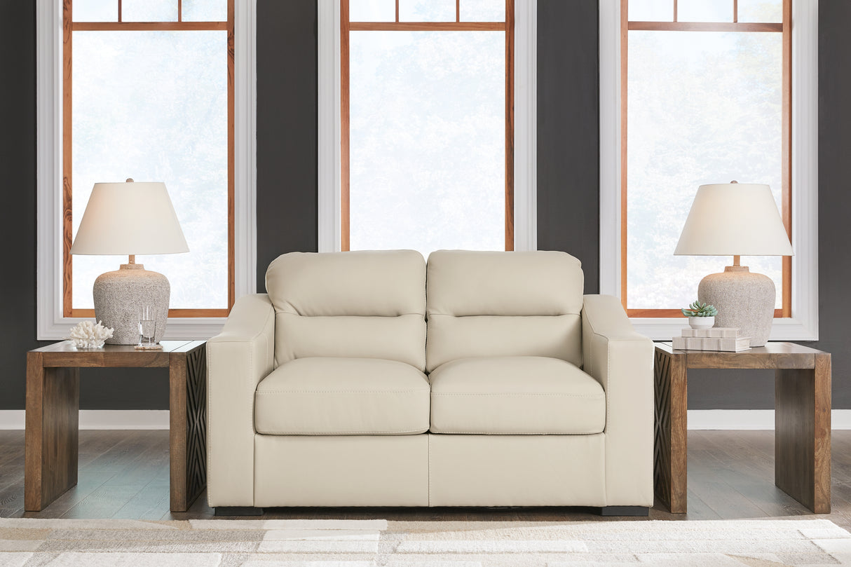 Furniture City - MS - Ashley Furniture - Treasure Trove Living Room - Loveseat / Almond - 1930435