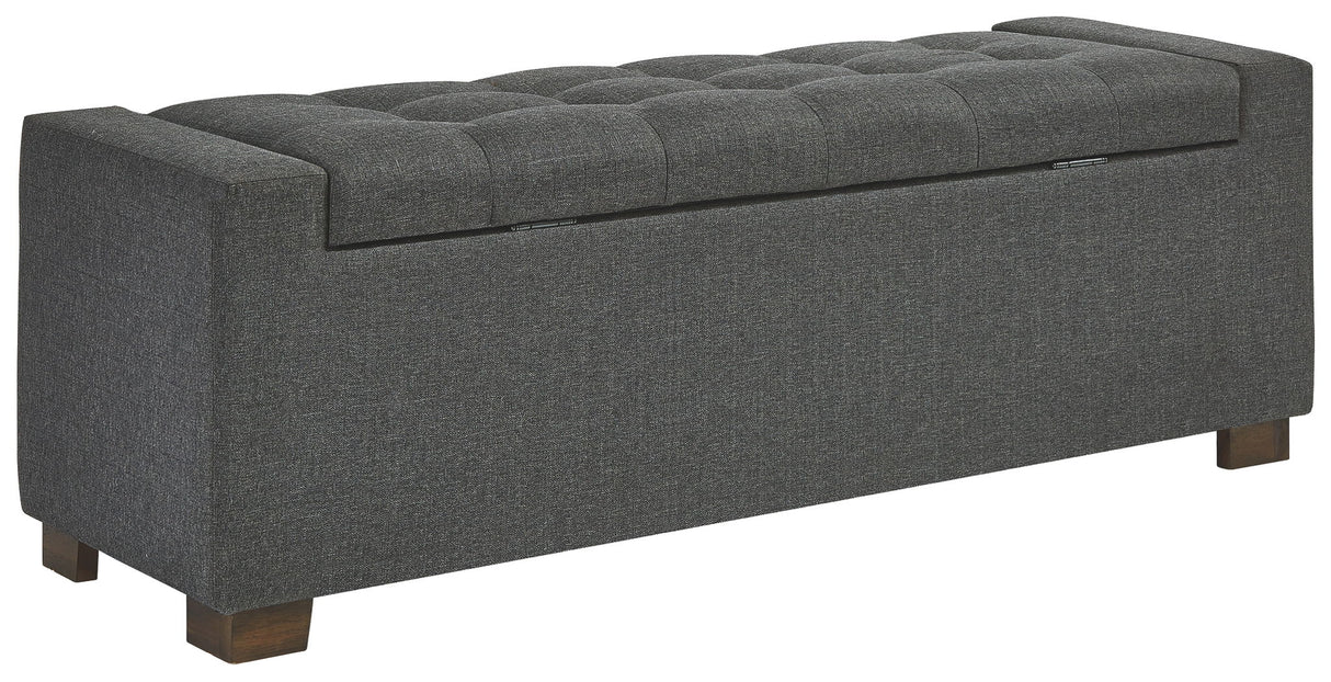 Cortwell - Storage Bench - Gray