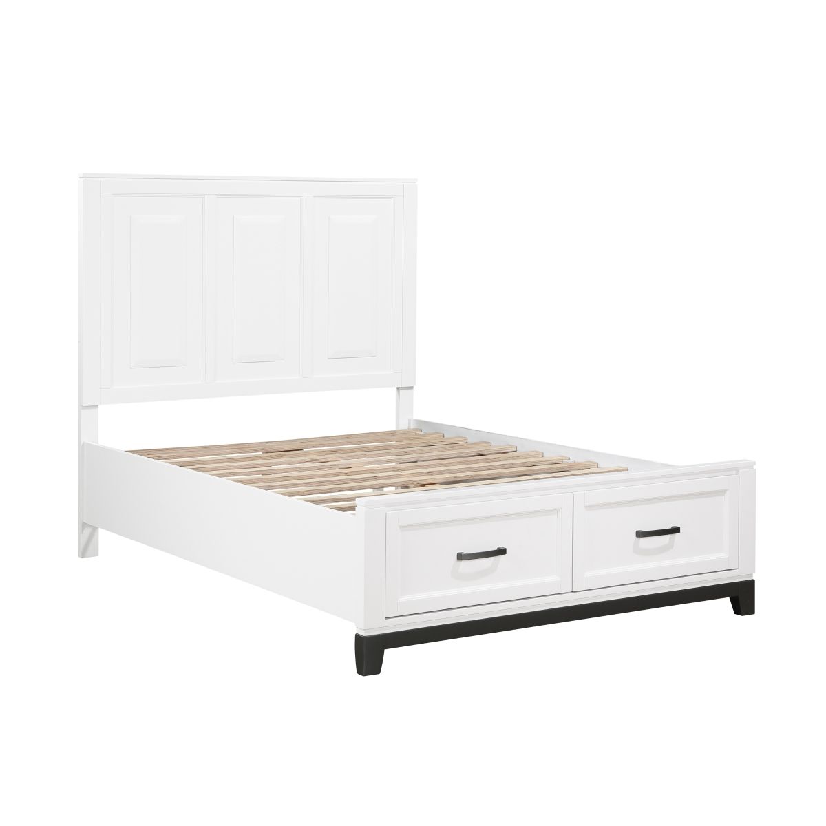 Garretson - Platform Bed With Footboard Storage