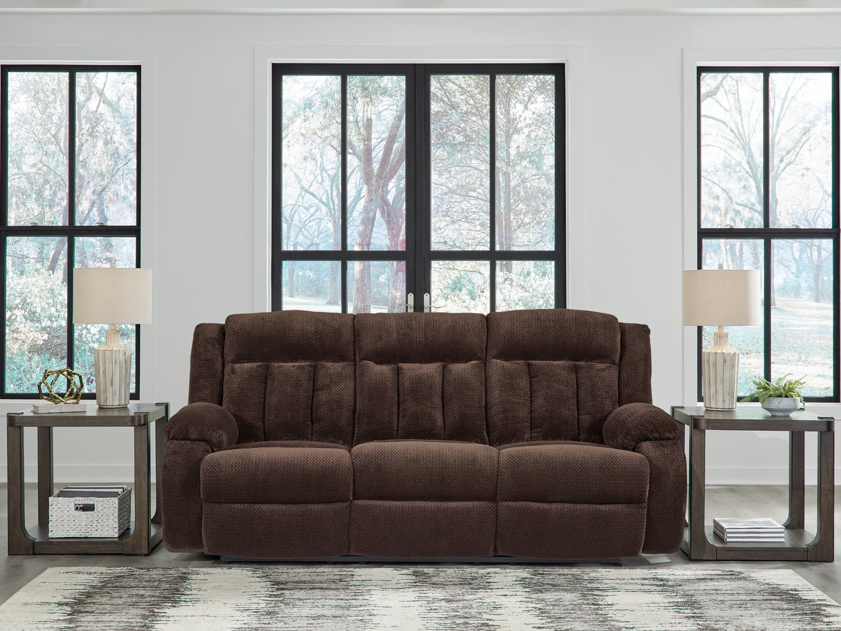 Furniture City - MS - Ashley Furniture - Observation Living Room - Power Rocker Recliner / Chocolate - PC2140698