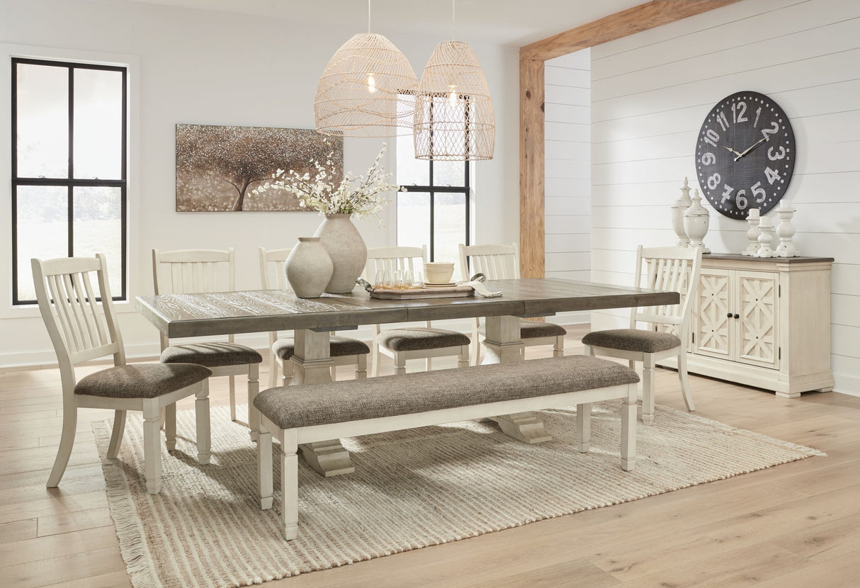 Bolanburg - Extension Dining Table - Brown / Beige
