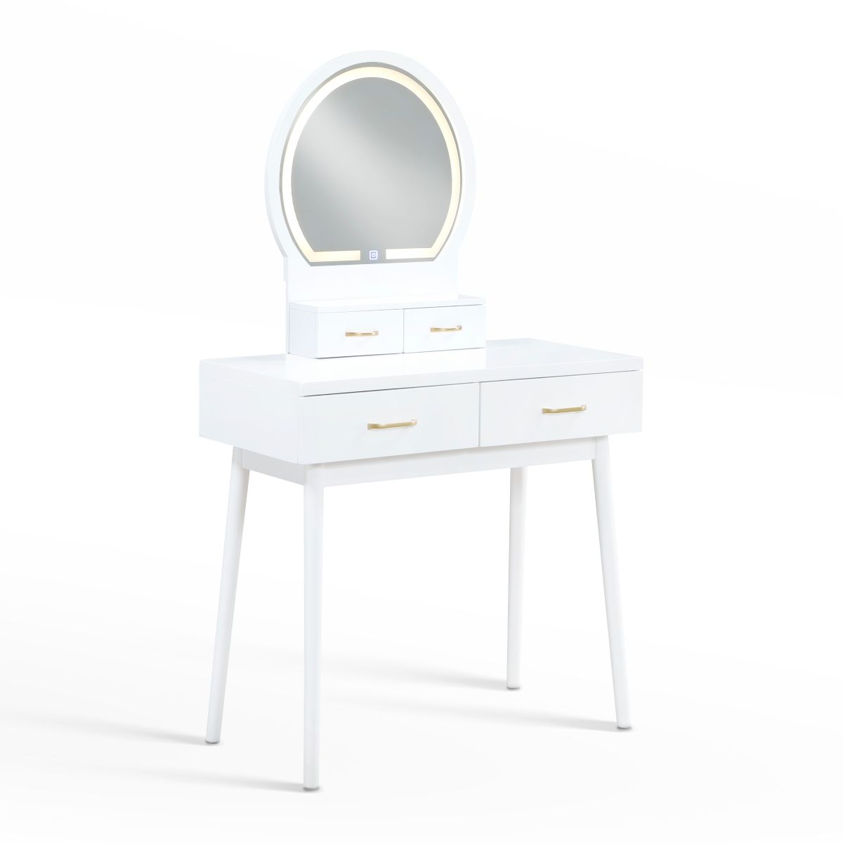 Camilla - Vanity Dresser With Mirror And Stool