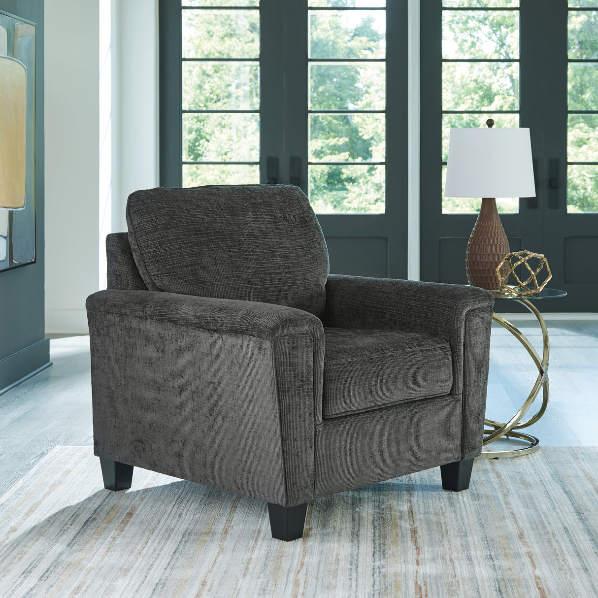 Furniture City - MS - Ashley Furniture - Erinslane Living Room - Chair / Dusk - 2520620
