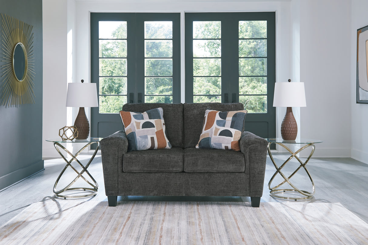 Furniture City - MS - Ashley Furniture - Erinslane Living Room - Loveseat / Dusk - 2520635