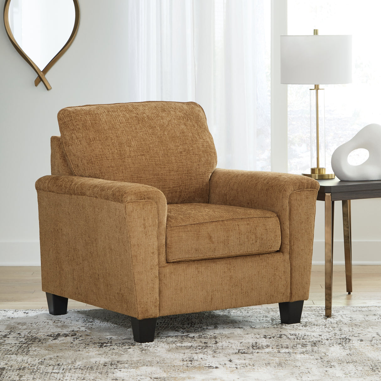 Furniture City - MS - Ashley Furniture - Erinslane Living Room - Sofa / Honey - 2520738