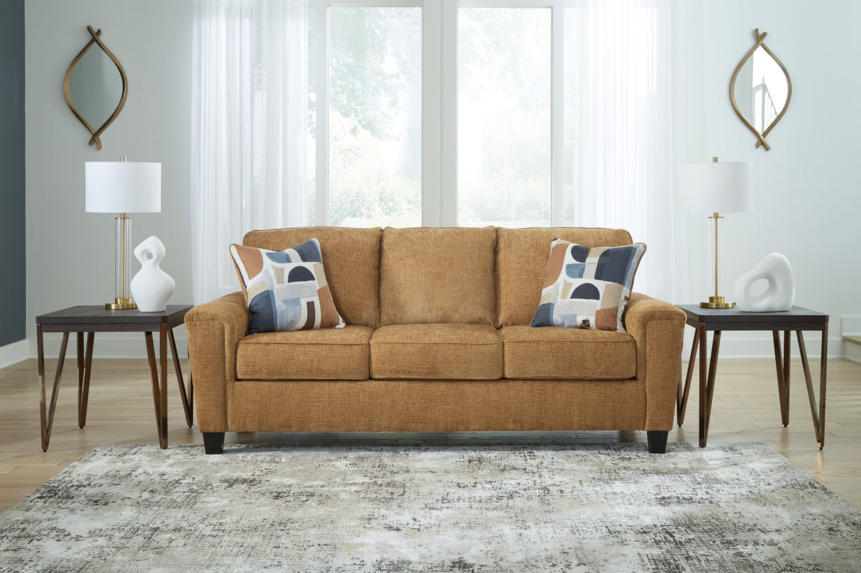 Furniture City - MS - Ashley Furniture - Erinslane Living Room - Sofa / Honey - 2520738