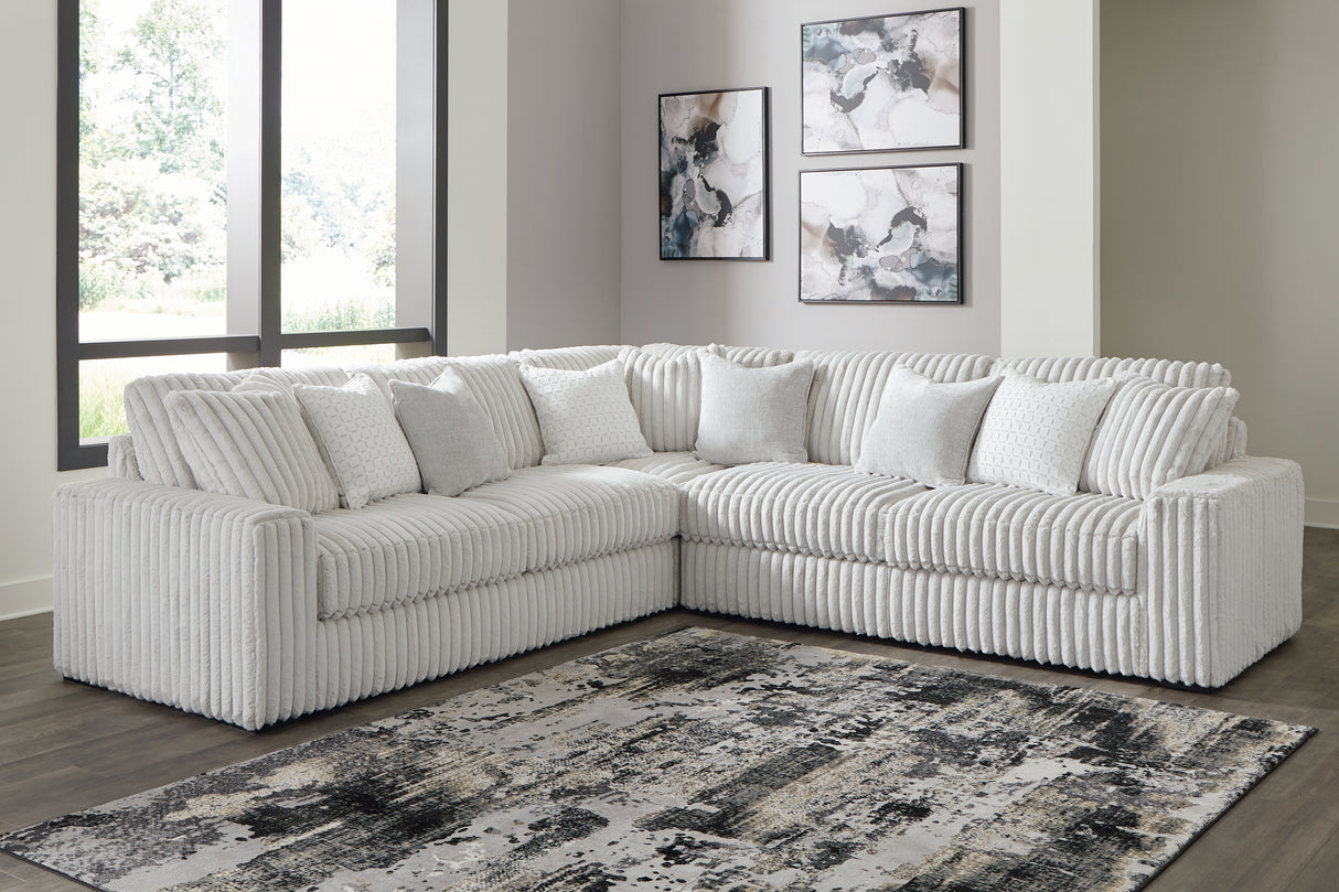 Furniture City - MS - Ashley Furniture - Stupendous Sectional - LAF 3-Piece Sectional / Alloy - 25903S1