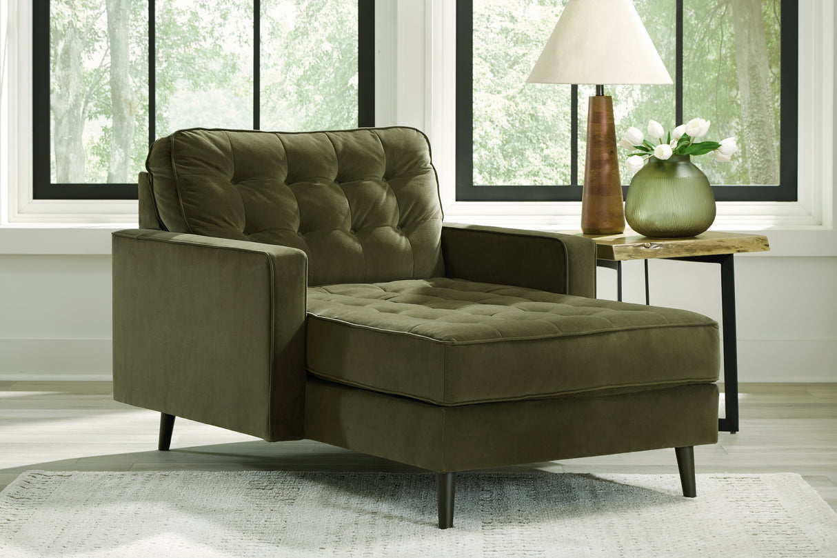 Furniture City - MS - Ashley Furniture - Reveon Lakes Living Room - Chaise / Olive - 2640415