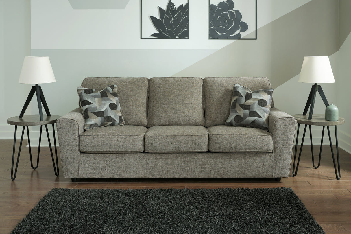 Furniture City - MS - Ashley Furniture - Cascilla Living Room - Sofa / Pewter - 2680538