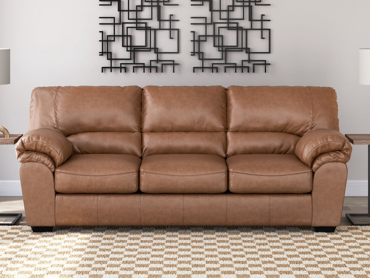 Furniture City - MS - Ashley Furniture - WillowBend Living Room - Sofa / Caramel - PC2770438