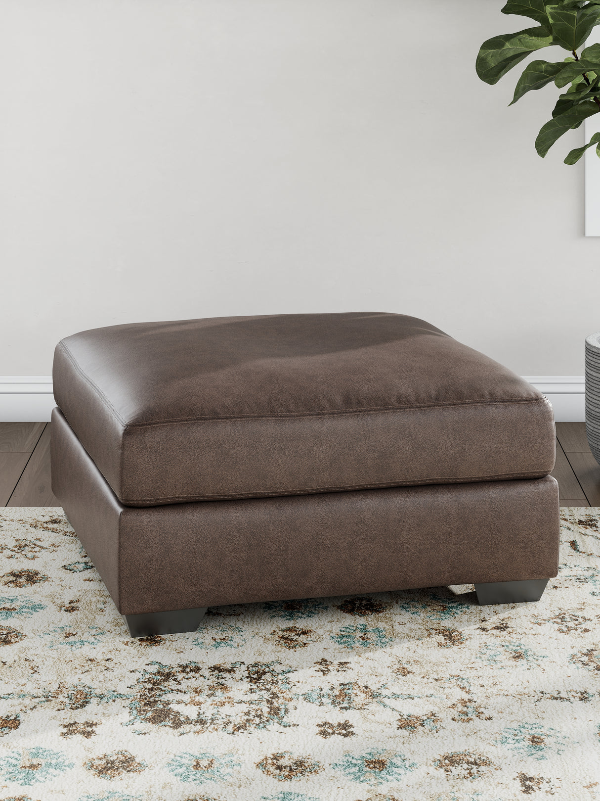 Furniture City - MS - Ashley Furniture - WillowBend Living Room - Oversized Accent Ottoman / Umber - PC2770508