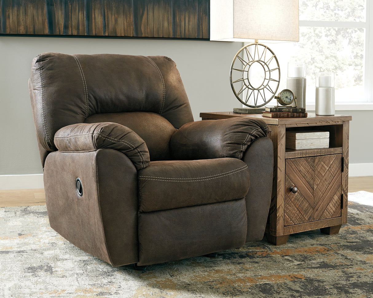Furniture City - MS - Ashley Furniture - Tambo Living Room - Rocker Recliner / Canyon - 2780225