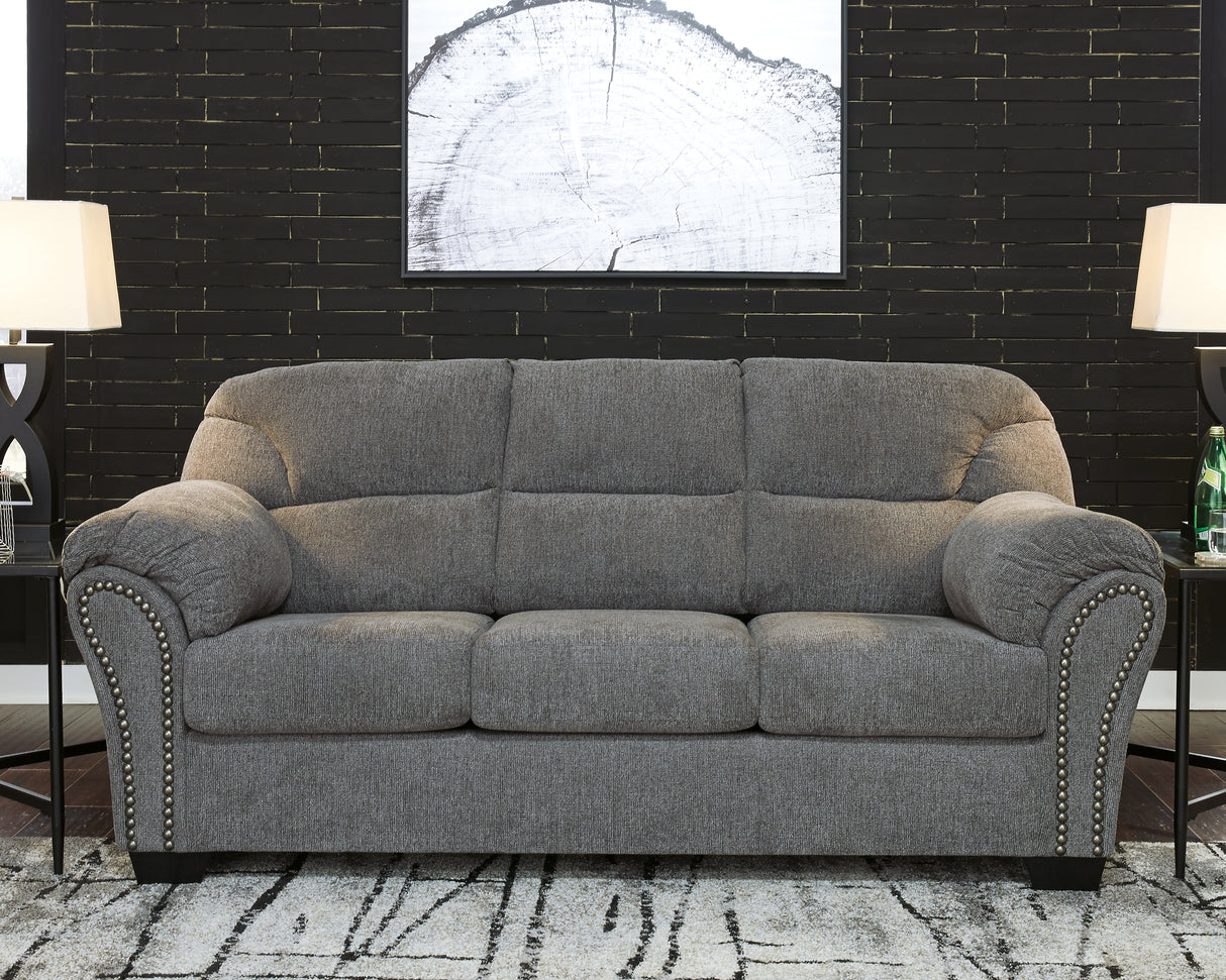 Furniture City - MS - Ashley Furniture - Allmaxx Living Room - Sofa / Pewter - 2810538
