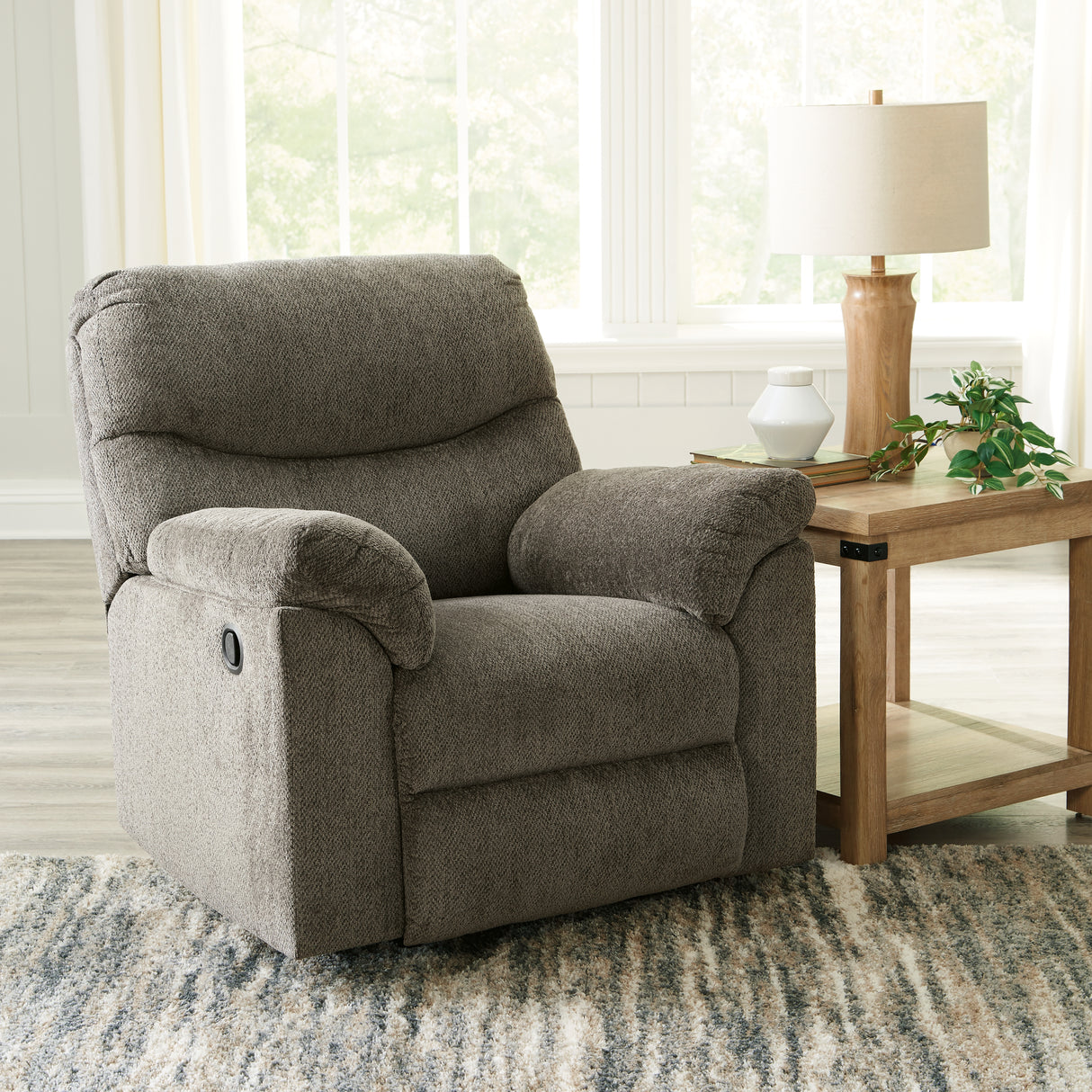 Furniture City - MS - Ashley Furniture - Alphons Living Room - Rocker Recliner / Putty - 2820125