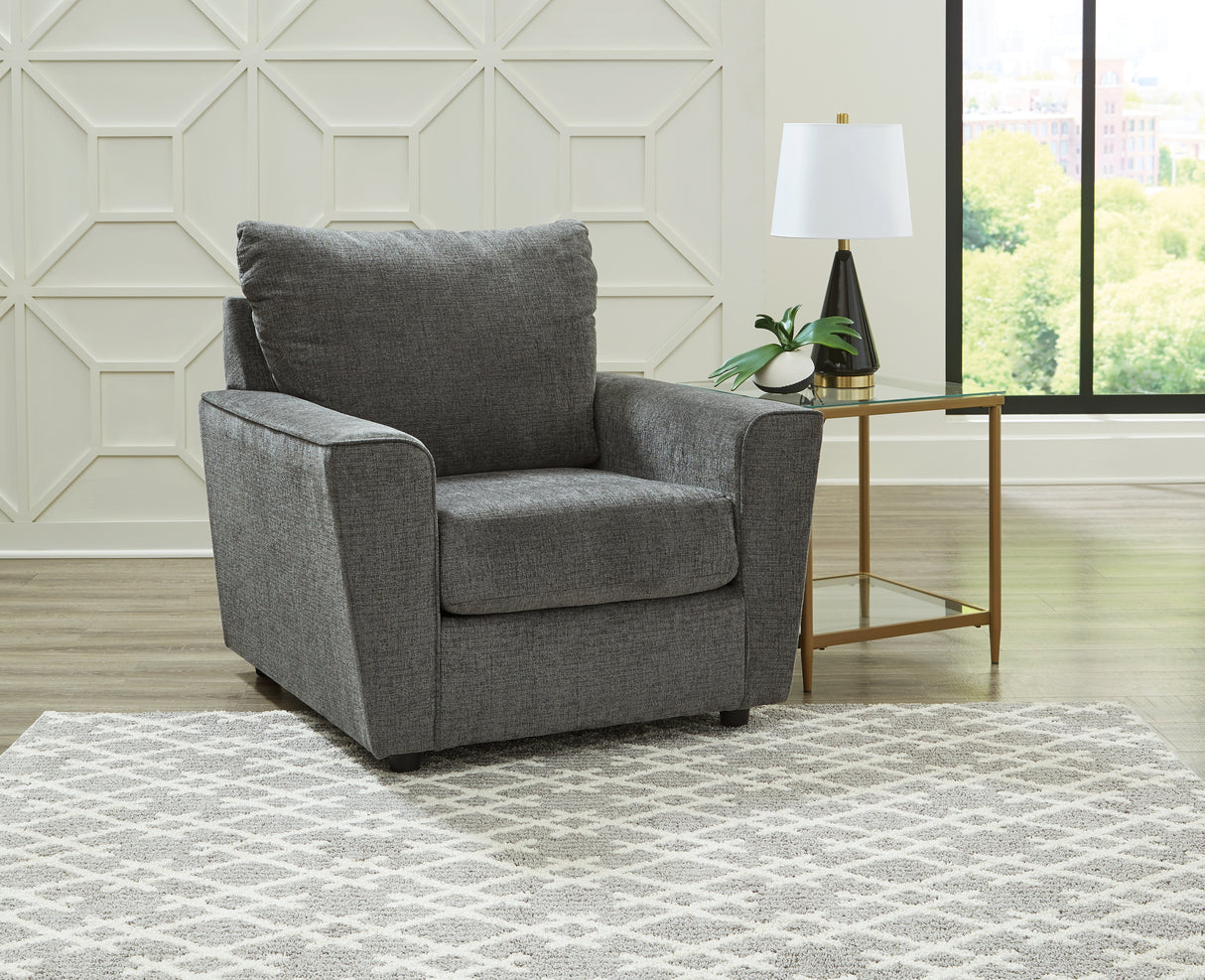 Furniture City - MS - Ashley Furniture - Stairatt Living Room - Chair / Gravel - 2850220