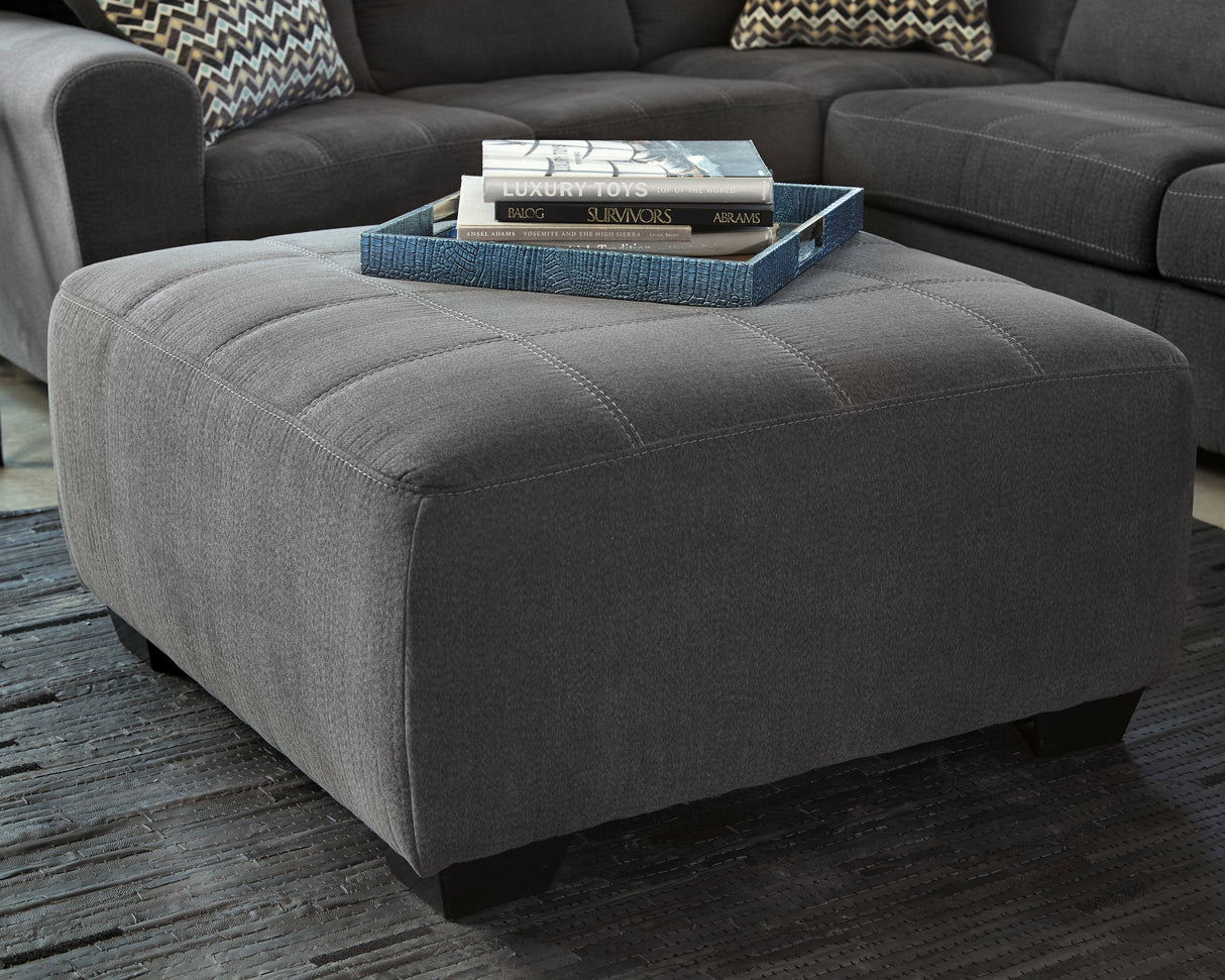 Furniture City - MS - Ashley Furniture - Ambee Living Room - Oversized Accent Ottoman / Slate - 2862008