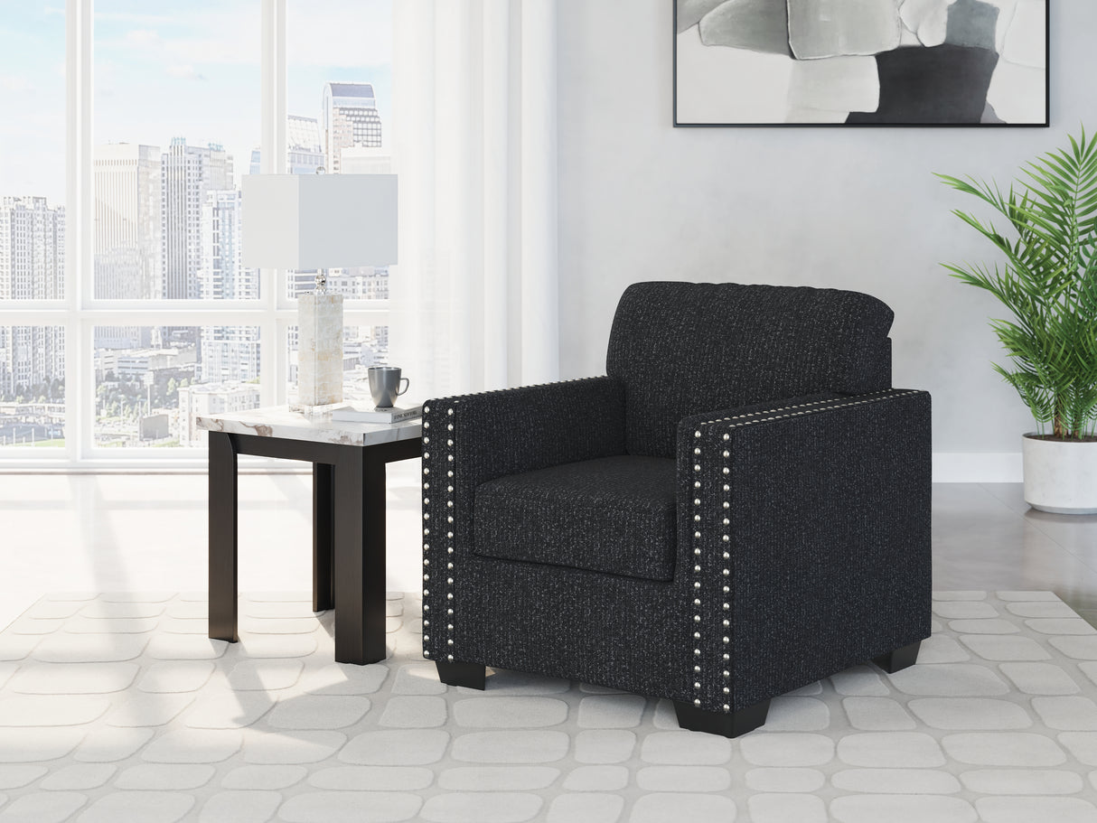 Furniture City - MS - Ashley Furniture - Jasmine Peaks Living Room - Chair / Coal - 2890420