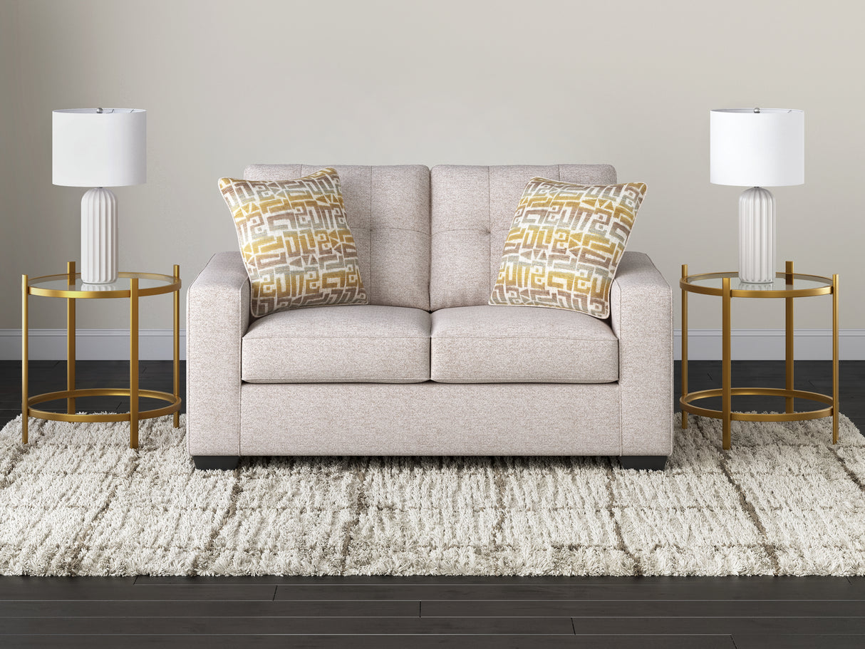 Furniture City - MS - Ashley Furniture - Larimer Living Room - Loveseat / Stone - PC2920335