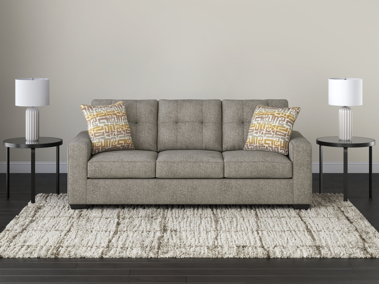 Furniture City - MS - Ashley Furniture - Larimer Living Room - Queen Sofa Sleeper / Iron - PC2920439