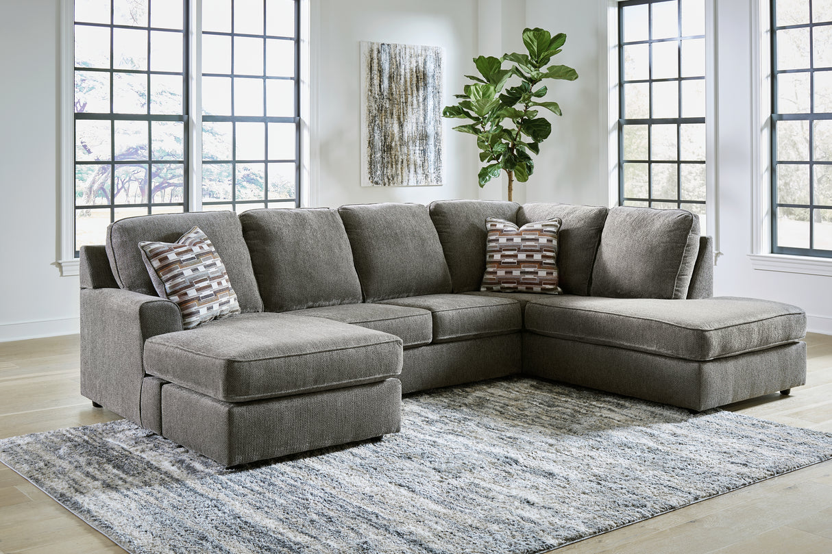 Furniture City - MS - Ashley Furniture - O'Phannon Sectional - LAF 2-Piece Sectional with Chaise / Putty - 29402S1