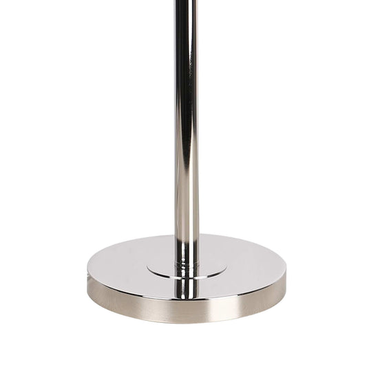 "Crystal Elegance II" Metal Table Lamp (Set of 2) - Polished Nickel / Clear Crystal