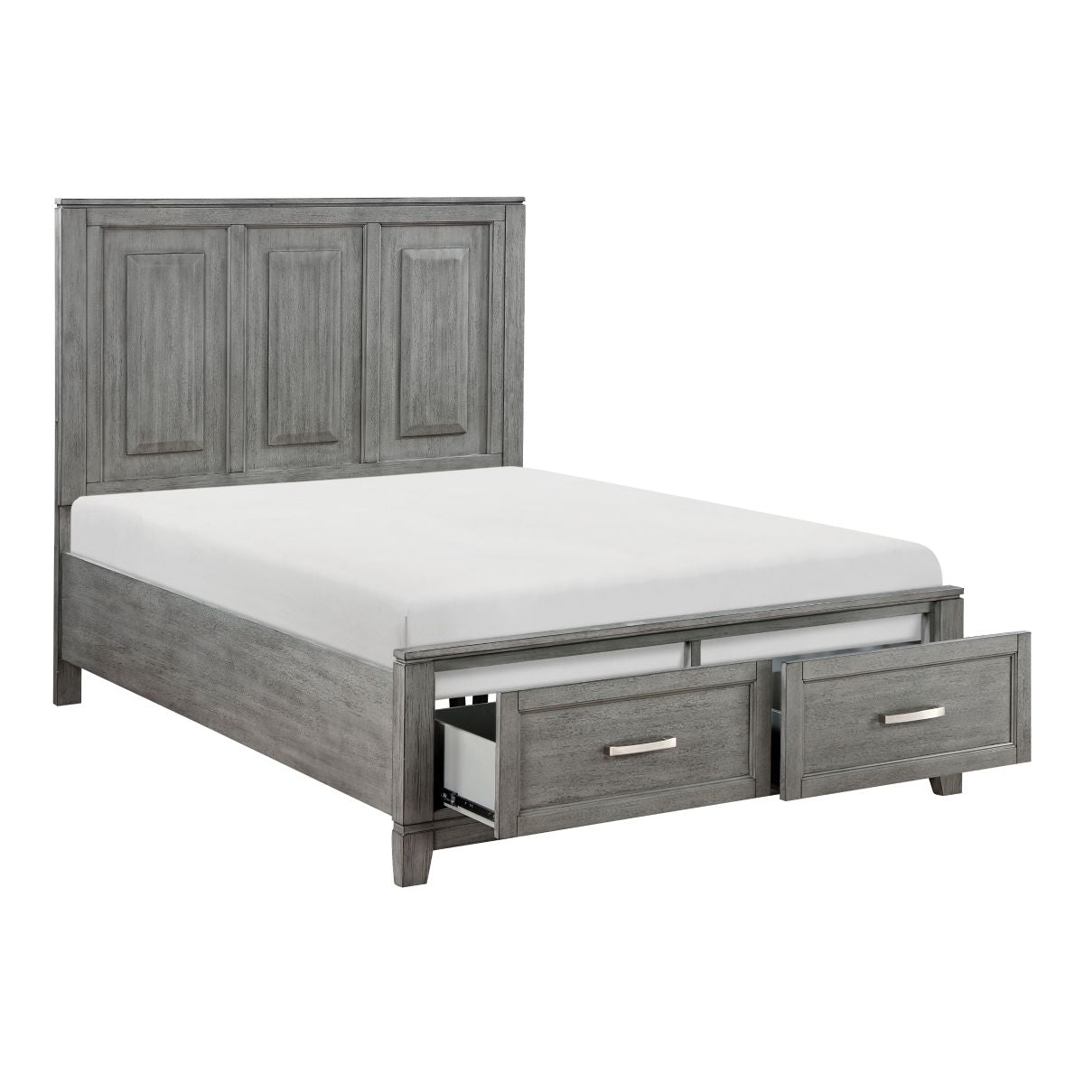 Garretson - Platform Bed With Footboard Storage