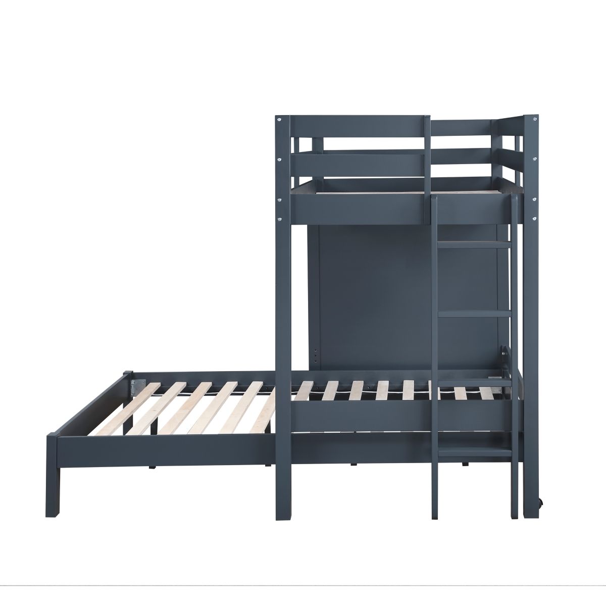 Sloane - Loft Bunk Bed With Chest And Hidden Desk