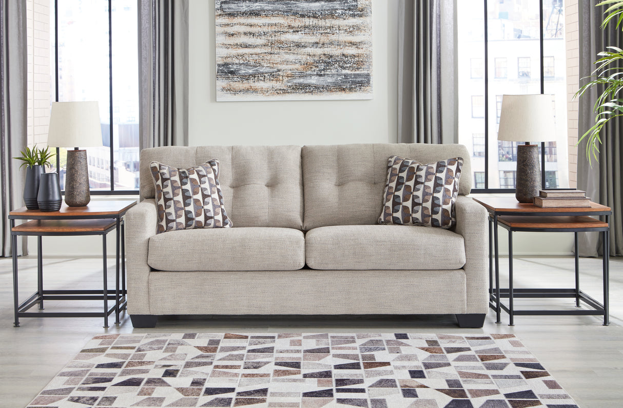 Furniture City - MS - Ashley Furniture - Mahoney Living Room - Sofa / Pebble - 3100438