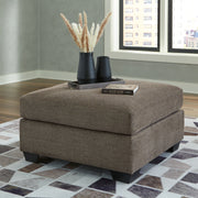 Furniture City - MS - Ashley Furniture - Mahoney Living Room - Oversized Accent Ottoman / Chocolate - 3100508