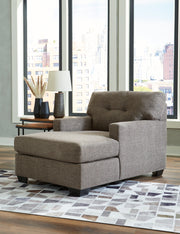 Furniture City - MS - Ashley Furniture - Mahoney Living Room - Chaise / Chocolate - 3100515