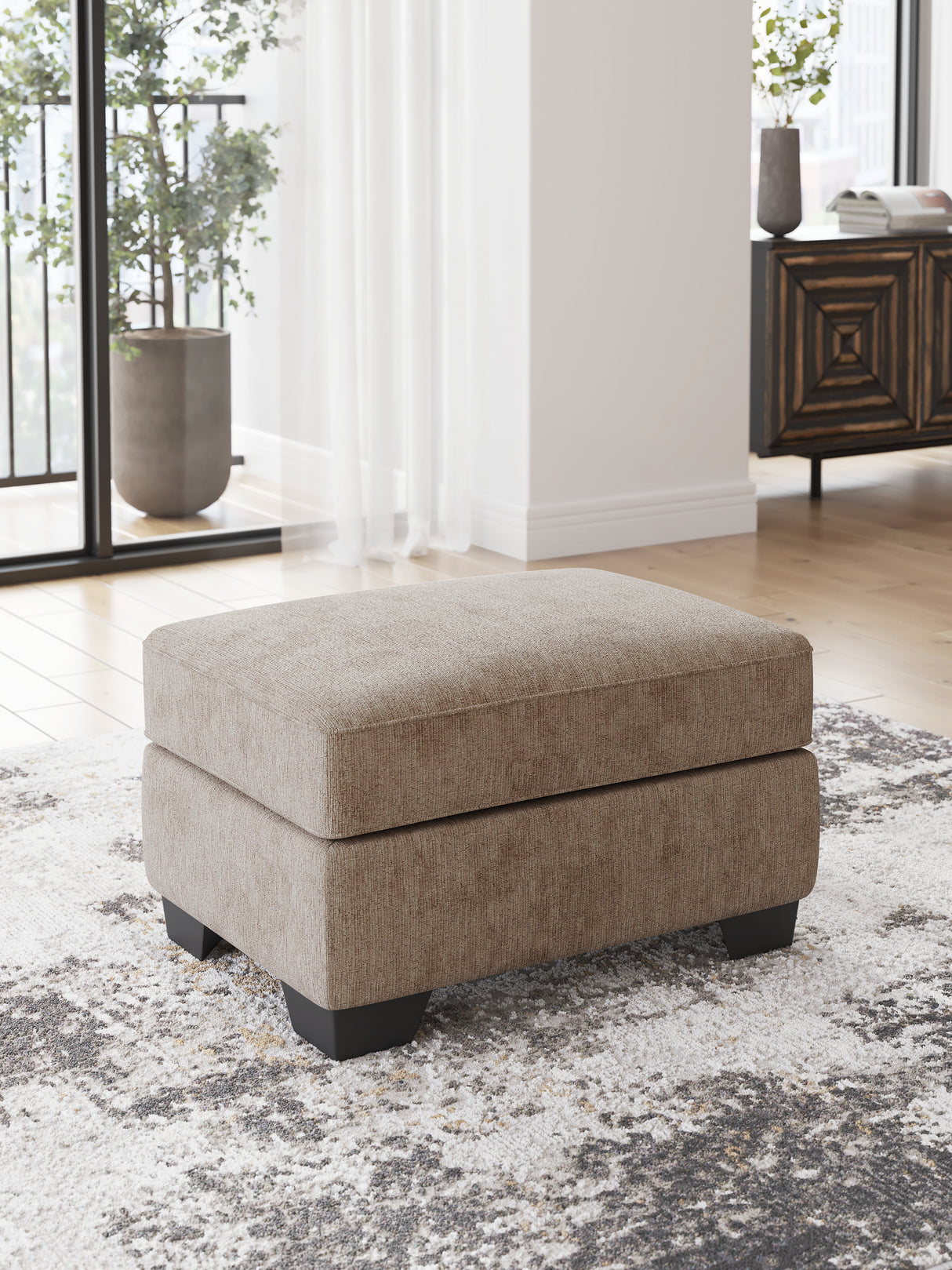 Furniture City - MS - Ashley Furniture - Olten Living Room - Ottoman / Mocha - 3130414